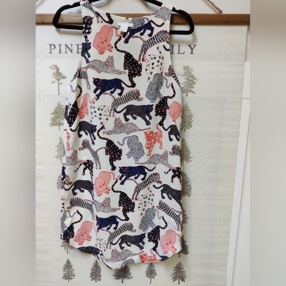 H&M Graphic Print Shift Dress - 4